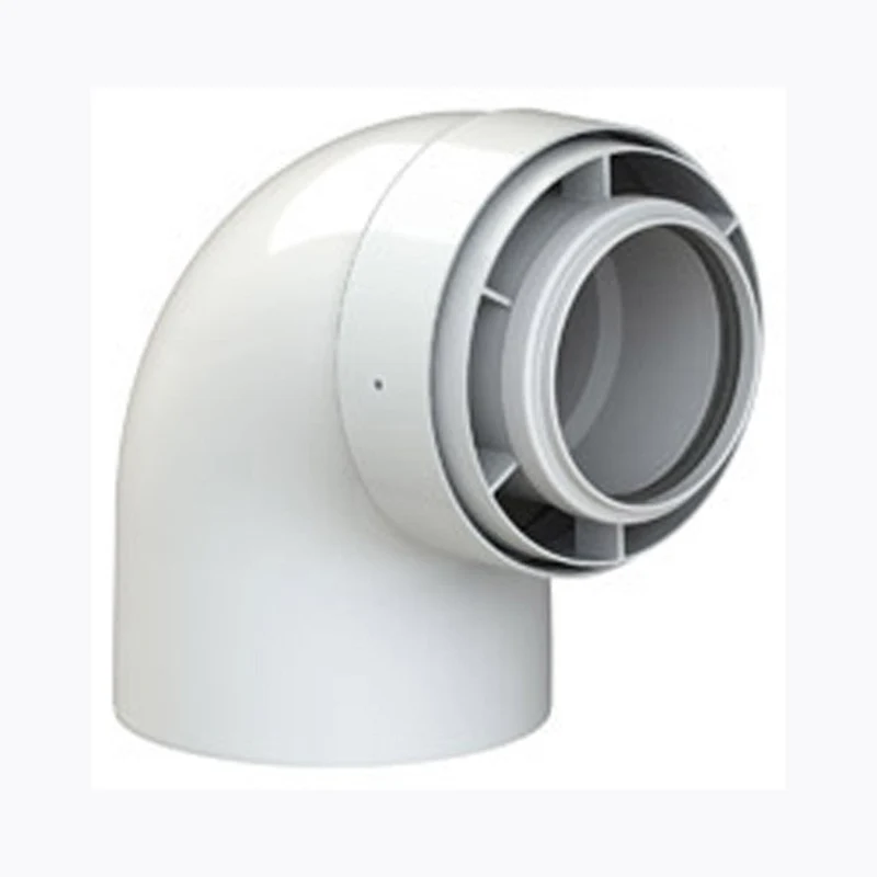 Viessmann 87 Degree Balanced Flue Elbow 80/125mm