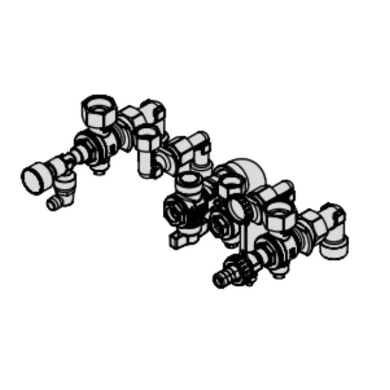 Viessmann 200-W Combi Boiler Valves/Fittings Pack for Surface Mounting