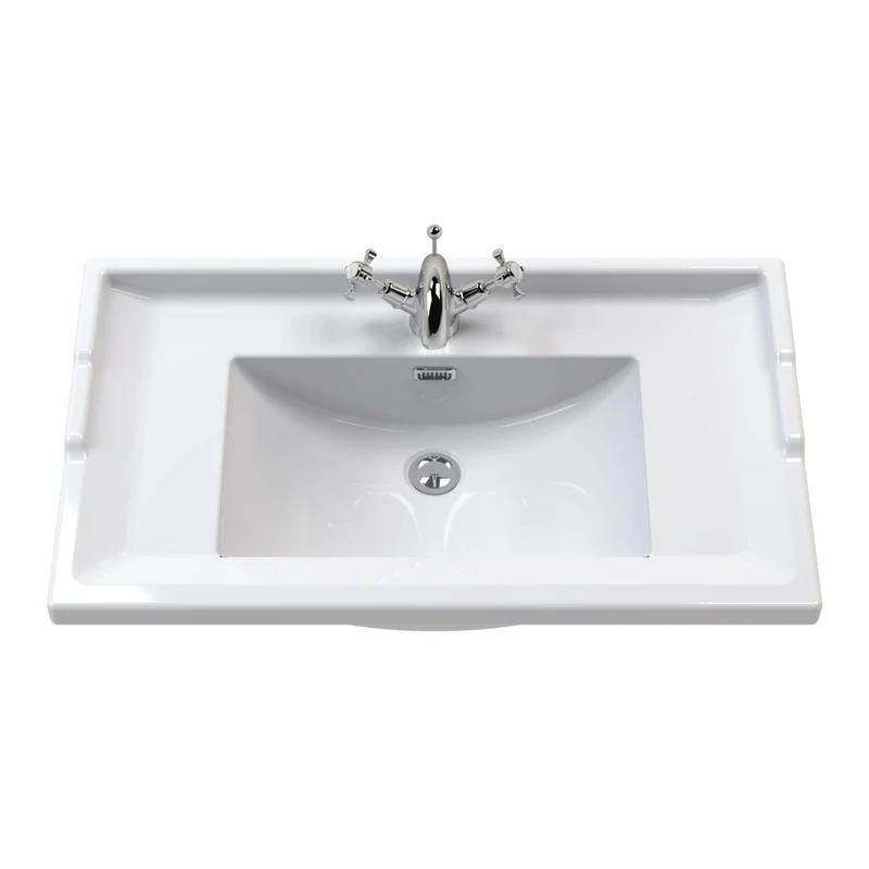 Hudson Reed 1 Tap Hole 1000mm Traditional Basin