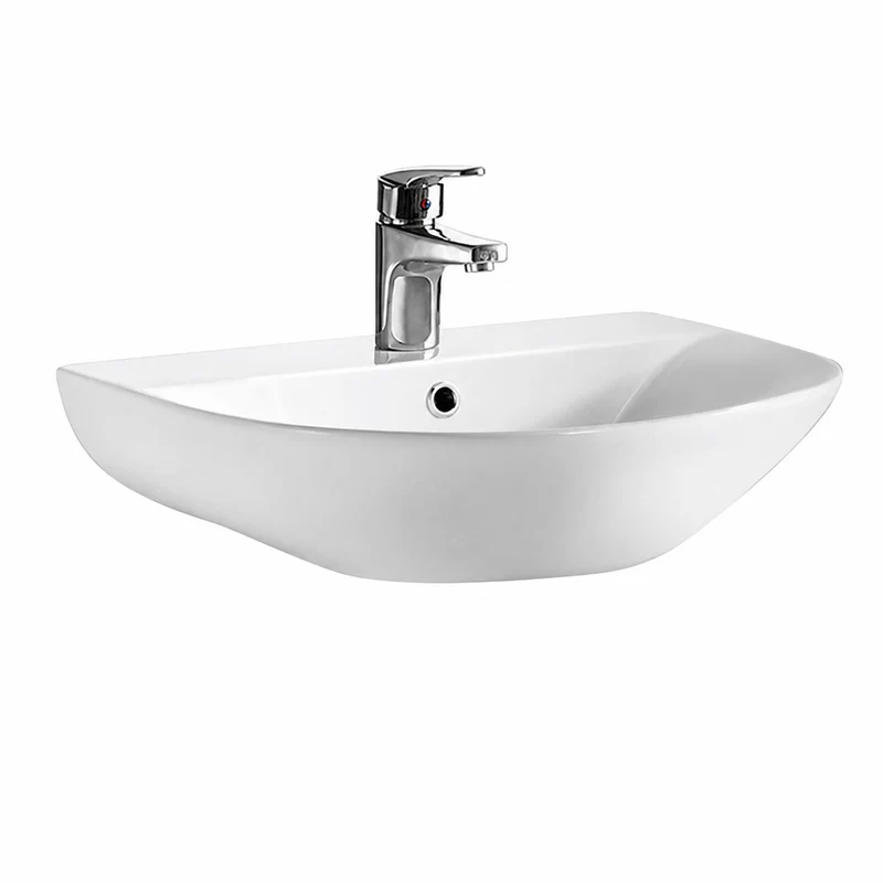 Nuie Freya 1 Tap Hole 550mm Ceramic Basin