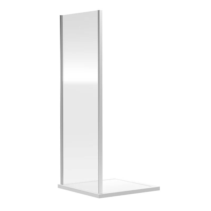 Nuie Rene 900mm Side Panel - Polished Chrome