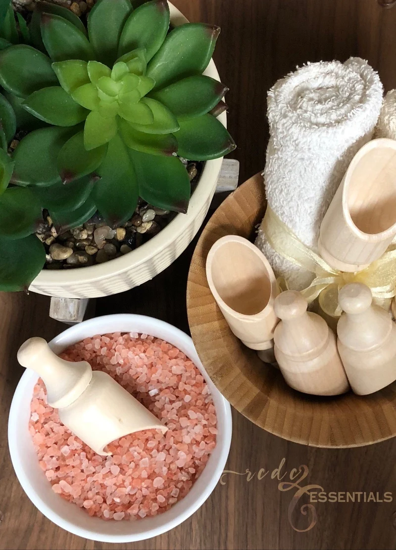 Wooden Bath Salt Scoop