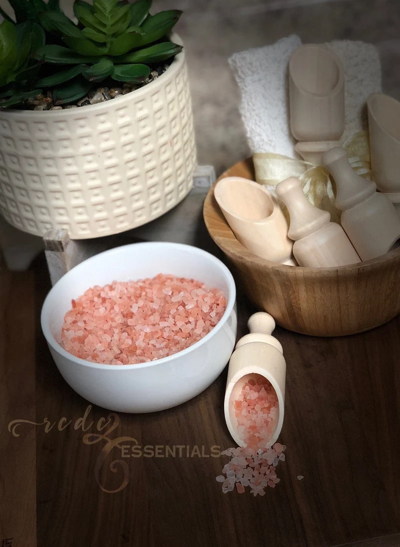 Wooden Bath Salt Scoop