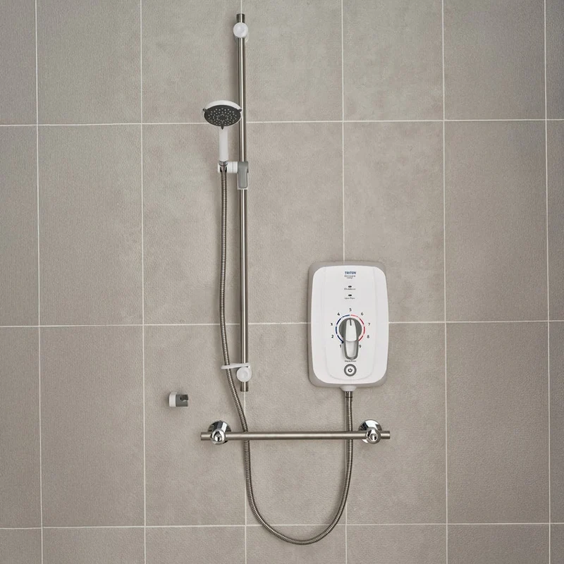 Triton Omnicare Design 8.5kW Thermostatic Shower With Extended Kit