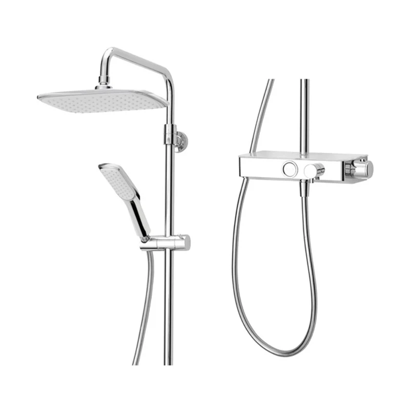 Triton Push Button Bar Diverter Mixer Shower