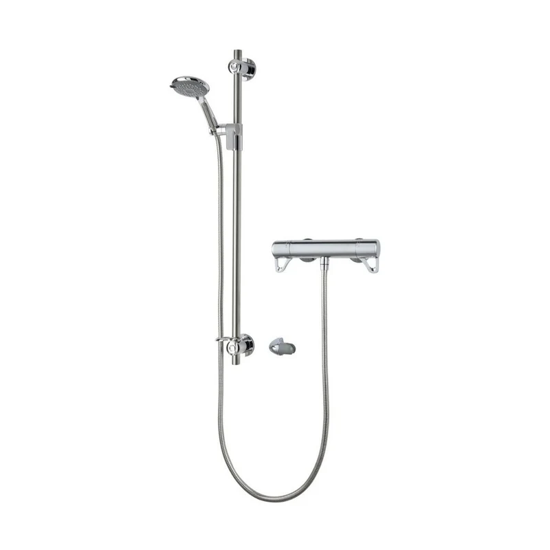 Triton Elina Type 3 TMV Bar Mixer Shower with Grab Riser Kit