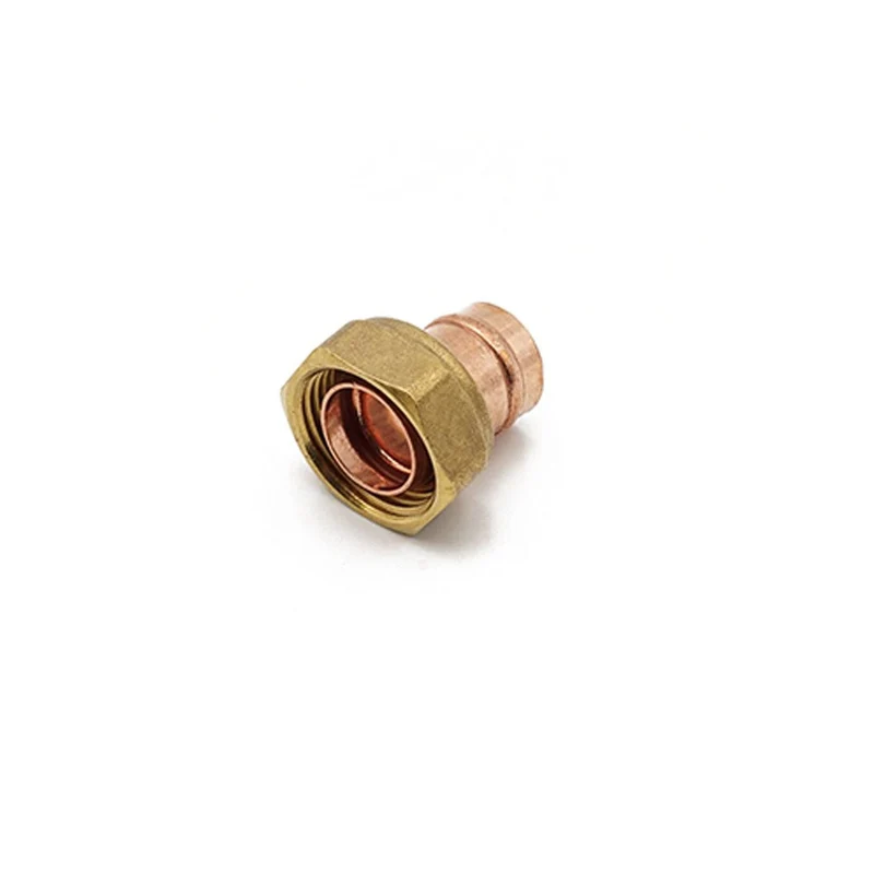 Prima Plus 22mm x 1 inch Solder Ring Straight Cylinder Union