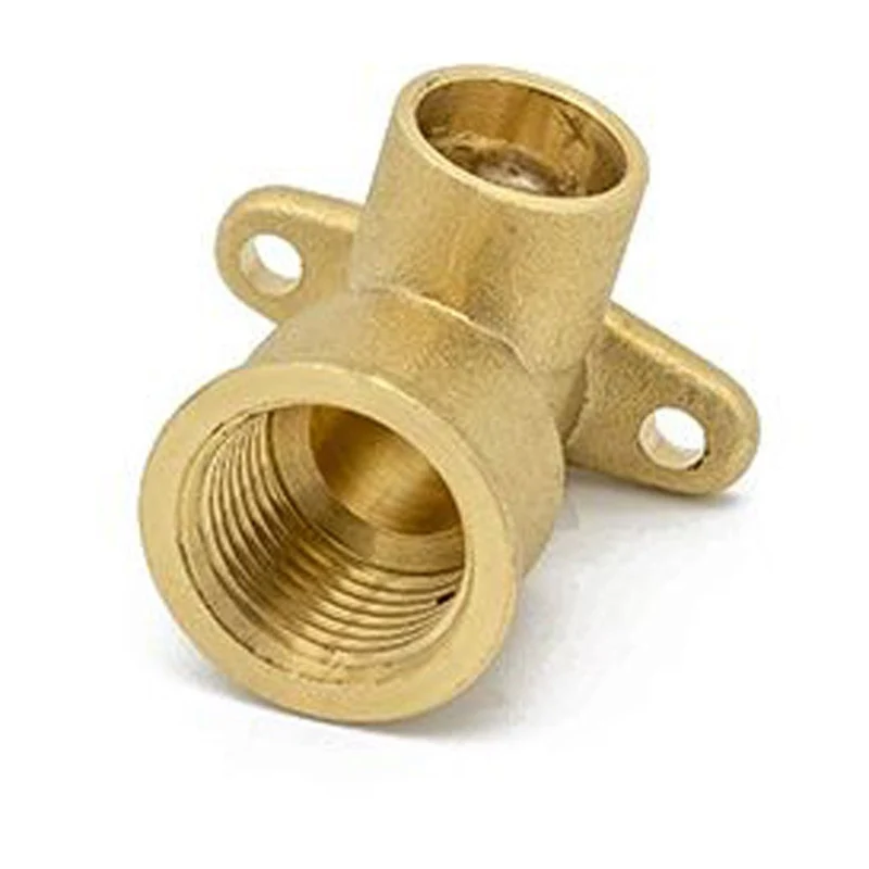 Prima Plus 15mm x 1/2 inch Female Iron Solder Ring Wallplate Elbow