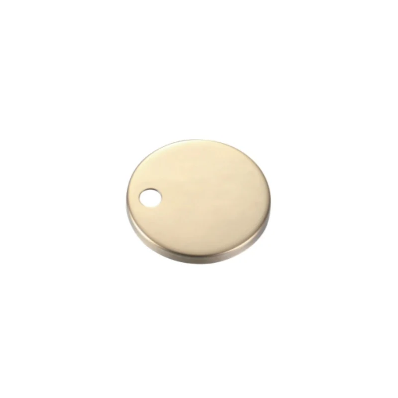 Toilet Seat Hinged Cover Caps 58mm Brushed Brass - Sold Individually