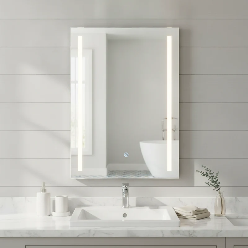 Trax 700 x 500 LED Mirror with Demister