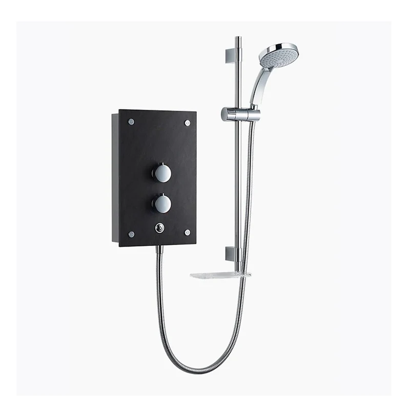 Mira Galena 9.8kW Slate c/w Citrus Fittings