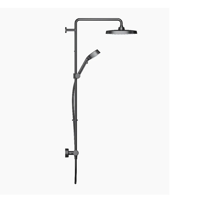 Mira Relate Dual Bar Mixer Shower Matt Black