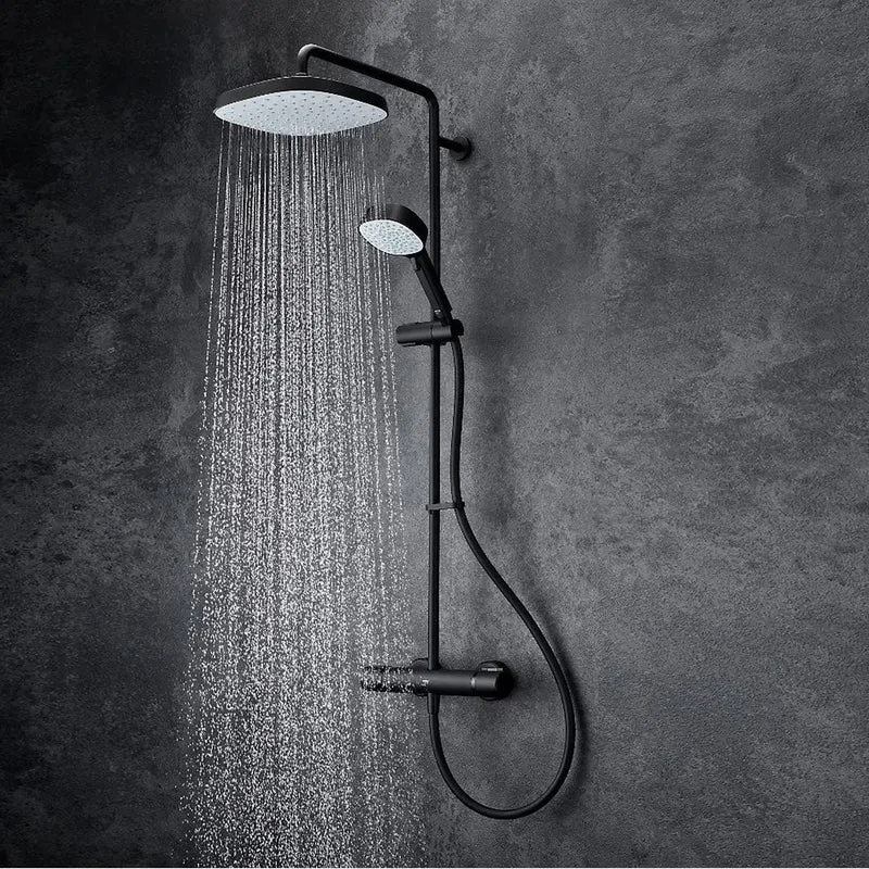 Mira Relate Dual Bar Mixer Shower Matt Black