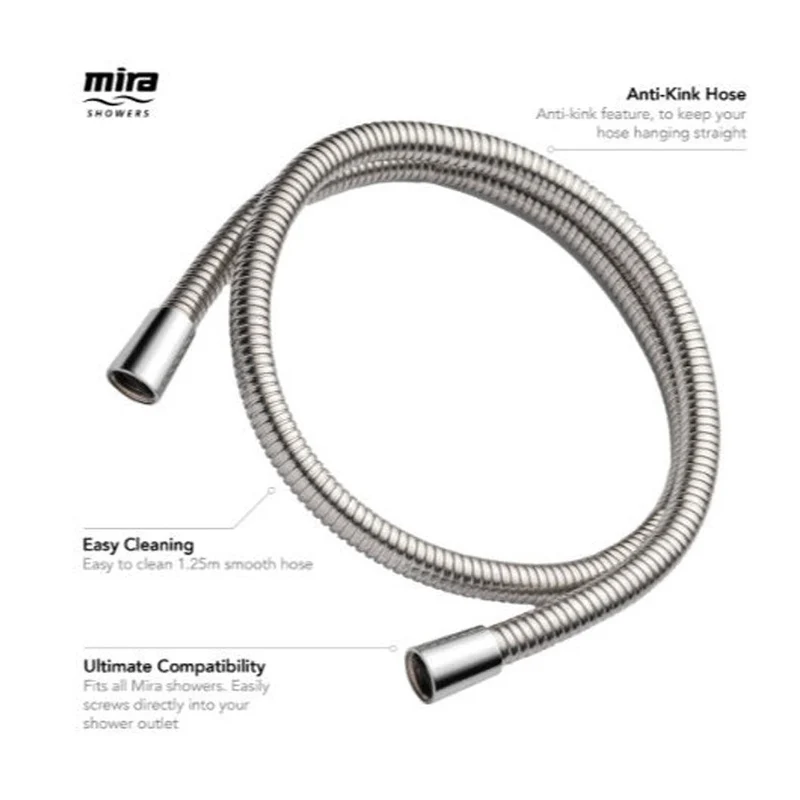 Mira Logic Hose (Metal) 1.25M