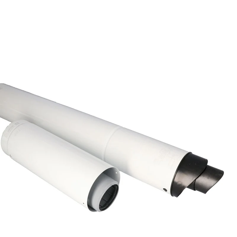 Ideal Logic 1m Horizontal Telescopic Flue Terminal