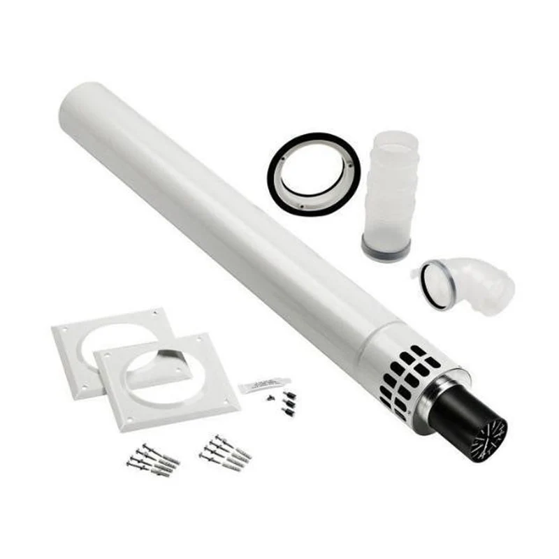 Ideal Imax/Evomax 30/80 Horizontal Wall Flue Kit - 80/125mm