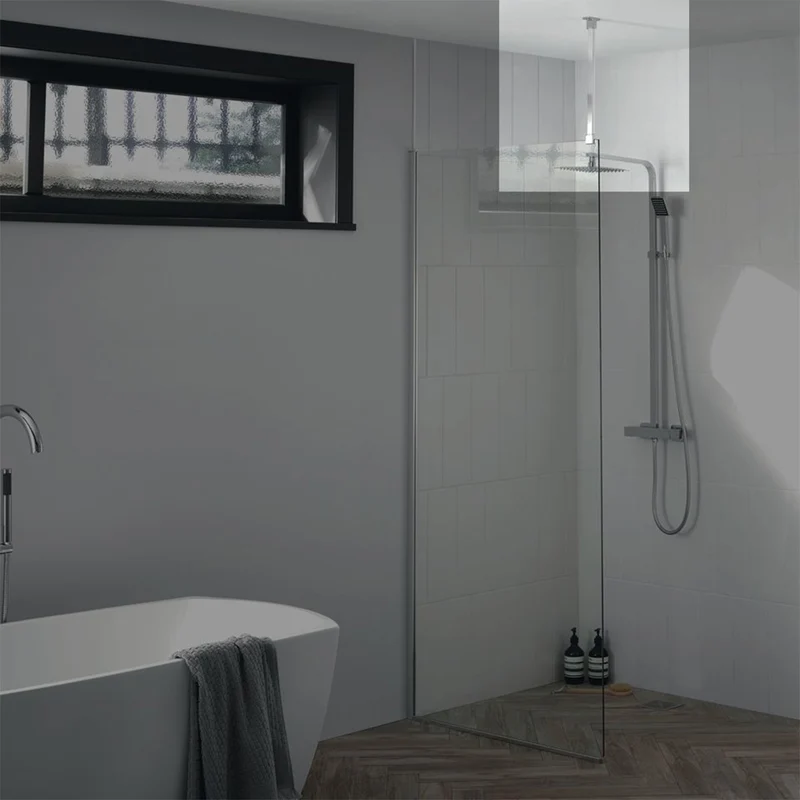 Venturi 8 Wetroom Glass to Ceiling Brace