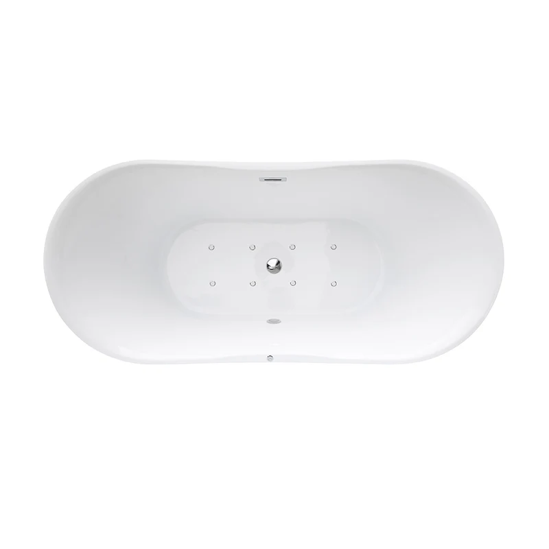 Viktor Benson Taha Freestanding Bath 1800 x 900 x 720mm with Air Jets
