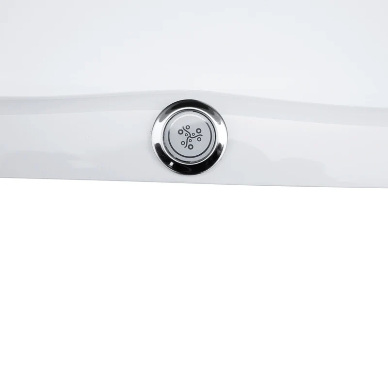 Cancun 1700mm Freestanding Air Spa Bath with Soho Bath Shower Mixer