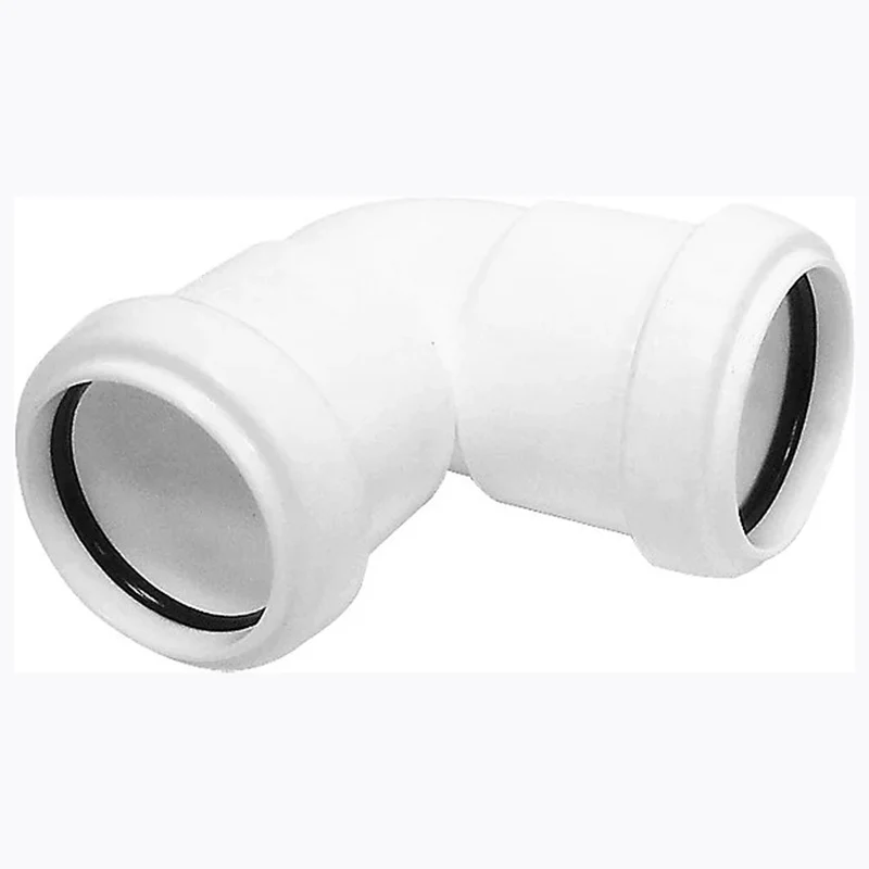 Floplast Push Fit Waste 90 Degree Knuckle