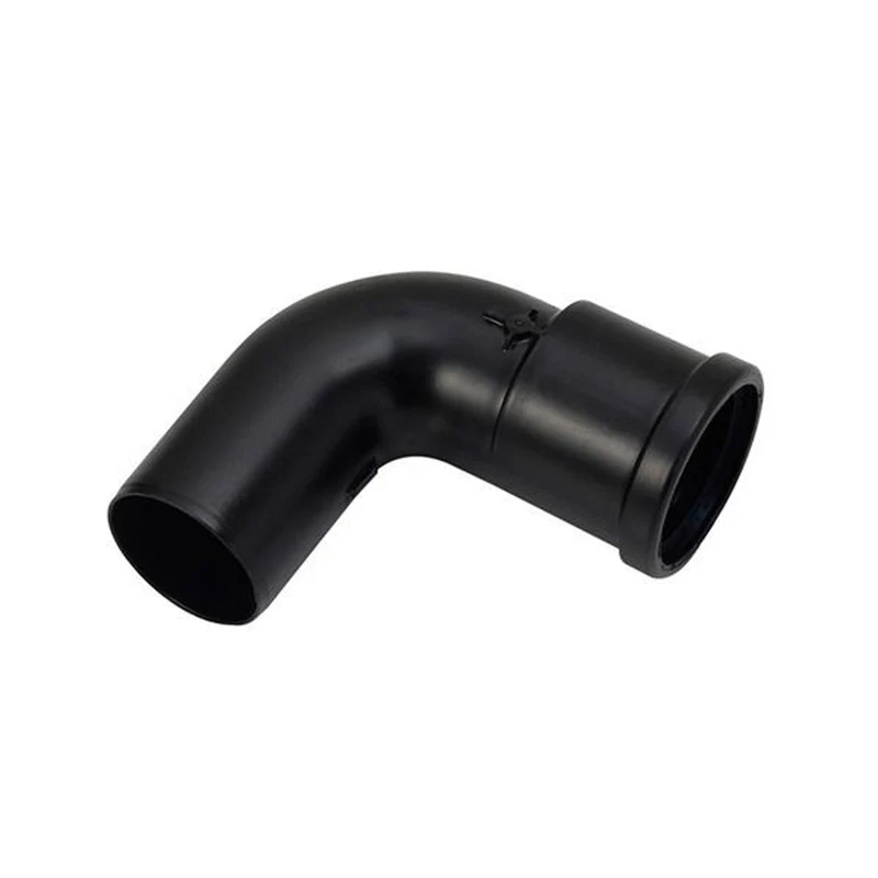 Baxi Multifit 93 Degree Plume Bend 60/100mm Black