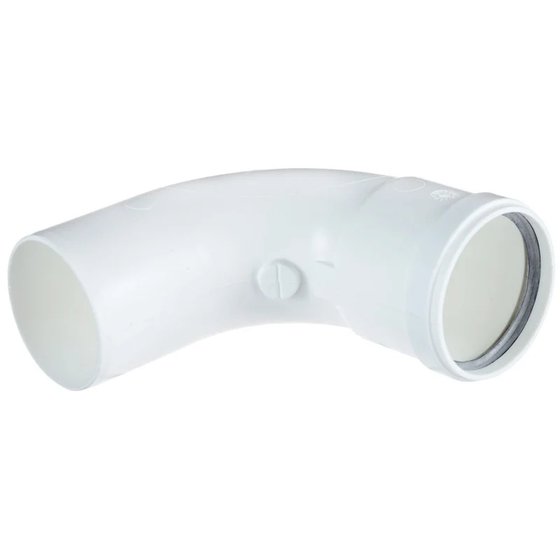 Baxi Multifit 93 Degree White 60mm Plume Bend