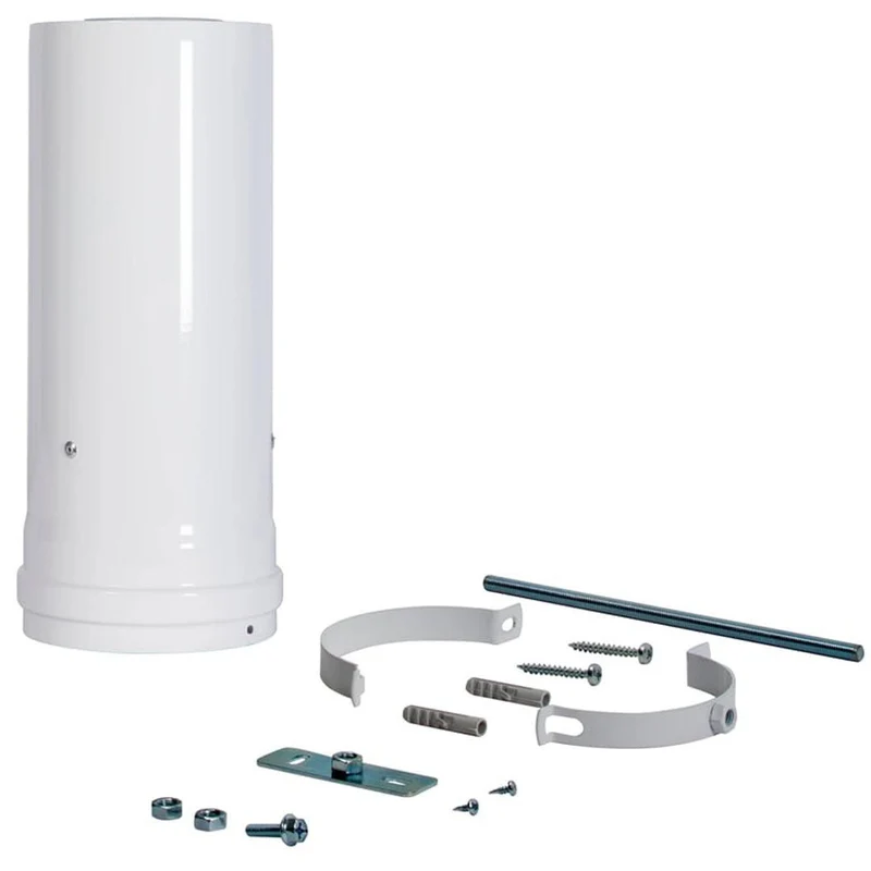 Baxi/Main/Potterton Multifit 90 Degree Flue Bend 60/100mm with Fixing Screws