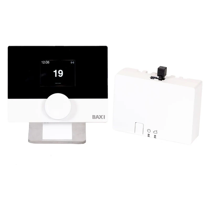 Baxi AmbiZen Single Channel Wireless Smart Thermostat with Gateway & Stand