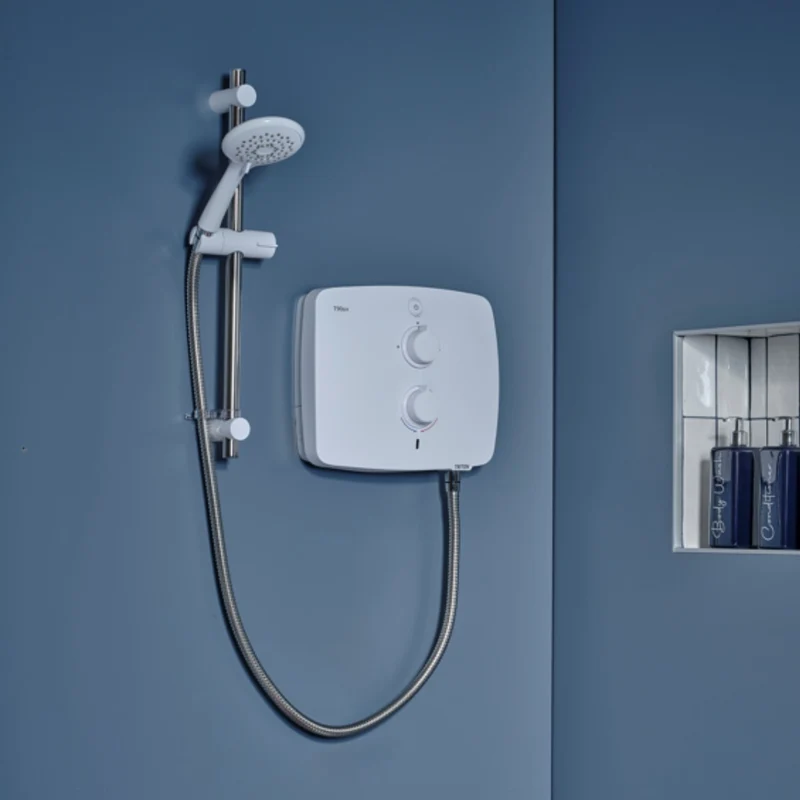 Triton T90ER Pumped Electric Shower 9.0kW - White