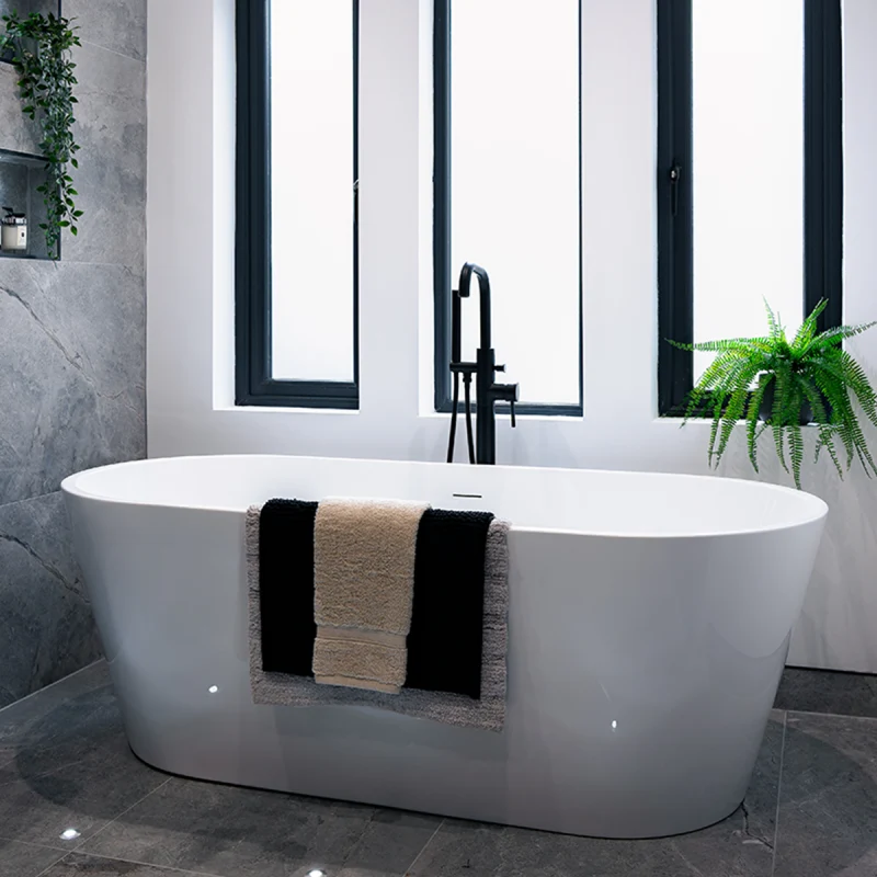 Viktor Benson Como 1700 x 800mm Freestanding Double Ended Bath