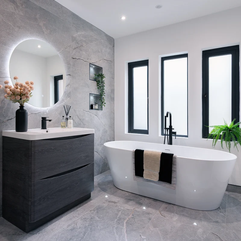 Viktor Benson Como 1700 x 800mm Freestanding Double Ended Bath