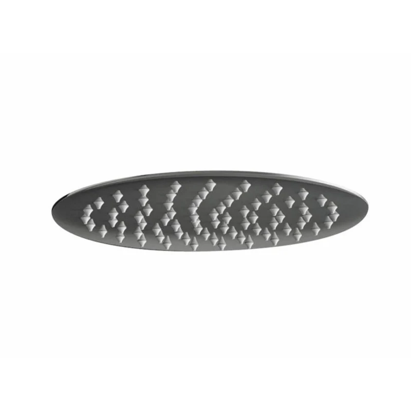 Round Triple Thermostatic Concealed Mixer Shower Kit with Ceiling Mounted 300mm Shower Head, Slide Rail Kit & Body Jets