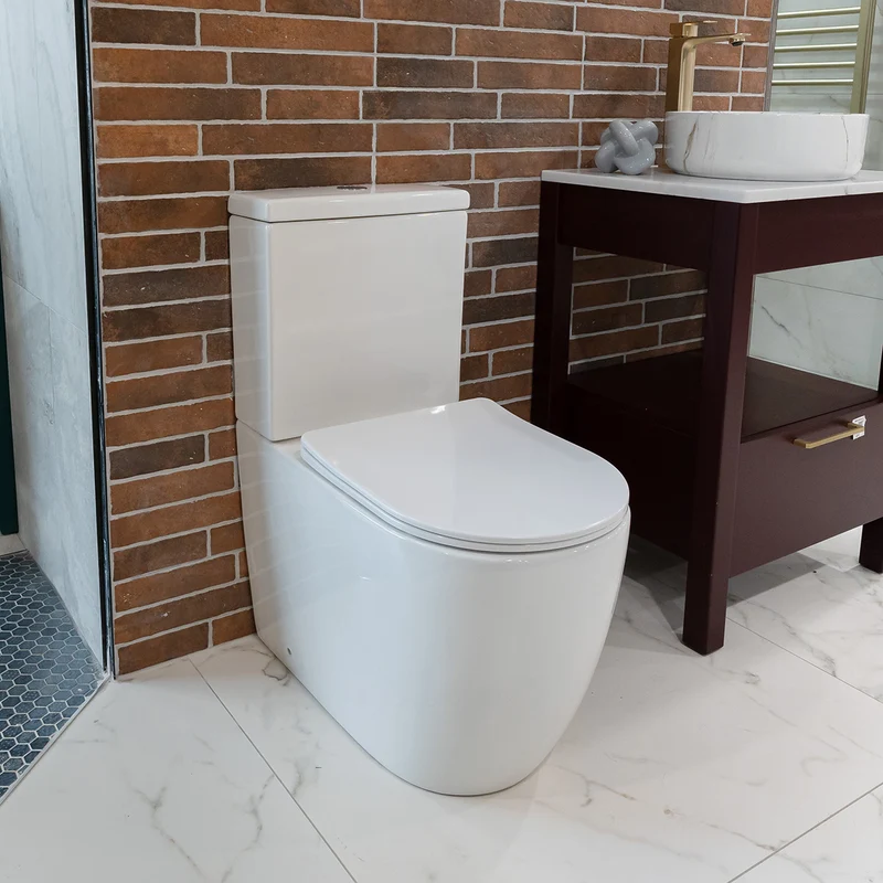 Remo Rimless Fully Back to Wall Pan & Soft Close Seat