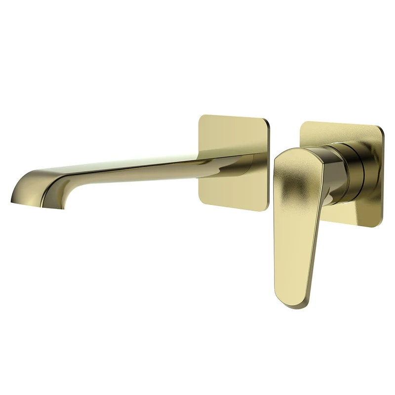 Eliseo Ricci Daytona Wall Mounted Basin Filler - Brushed Brass