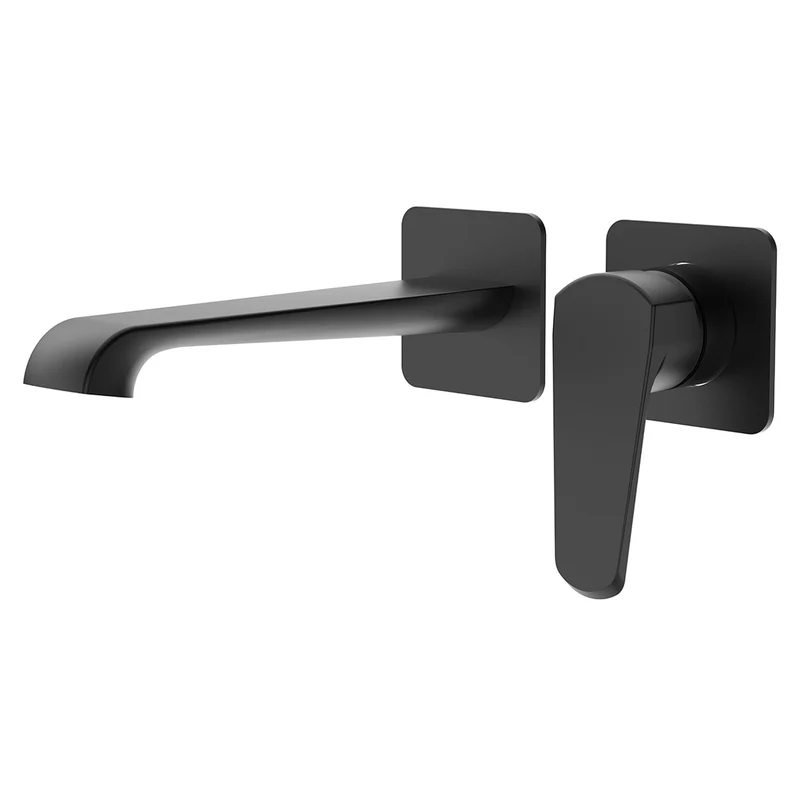 Eliseo Ricci Daytona Wall Mounted Bath Filler - Matt Black