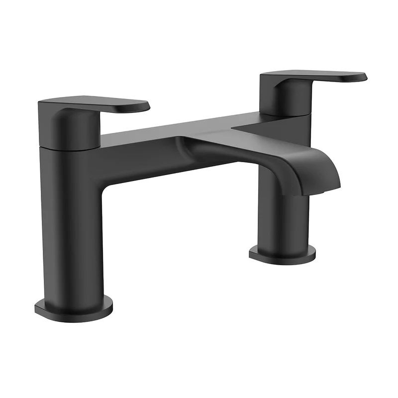 Eliseo Ricci Daytona Bath Filler - Matt Black