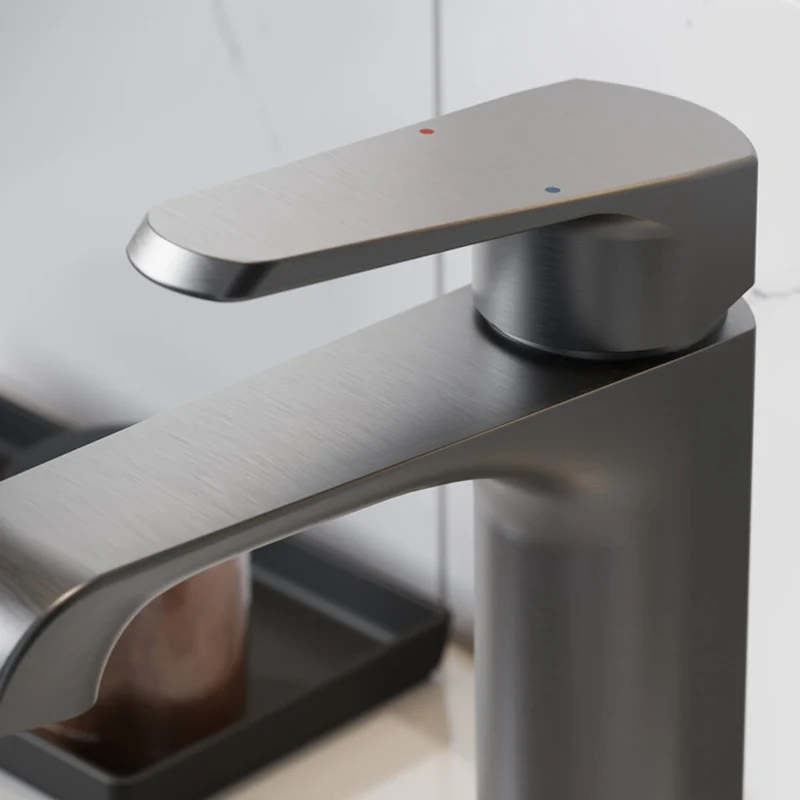 Eliseo Ricci Daytona Mono Basin Mixer - Gunmetal