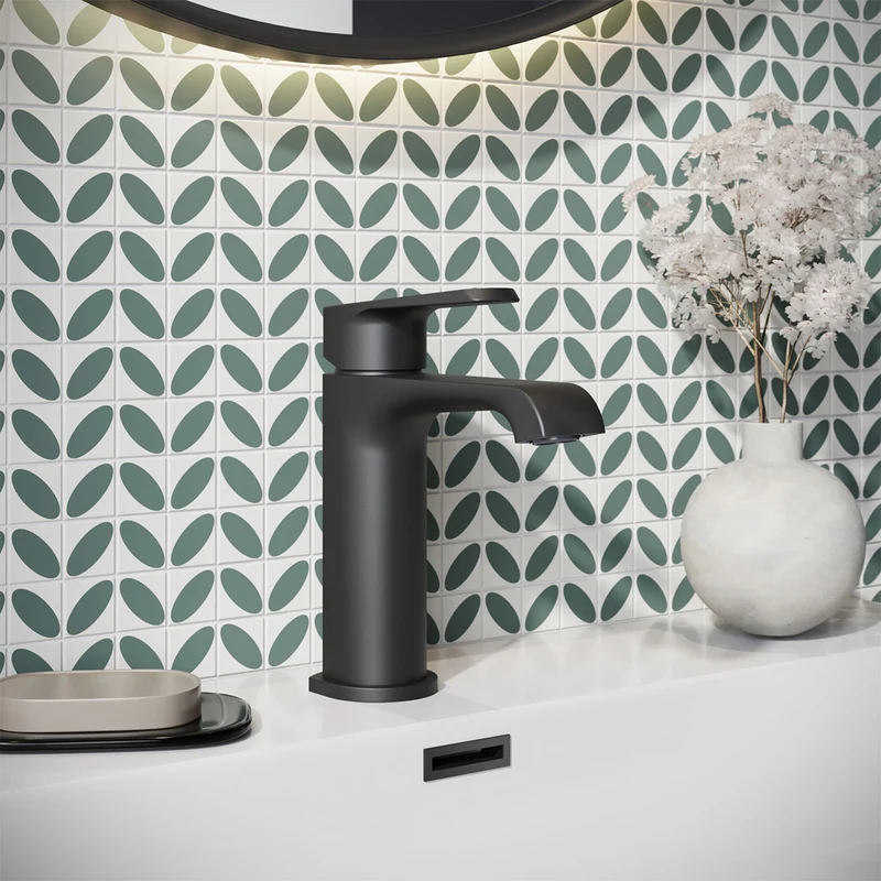 Eliseo Ricci Daytona Mono Basin Mixer - Matt Black