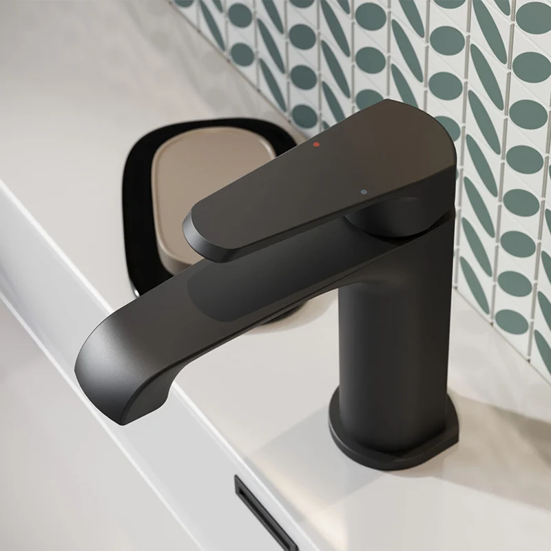Eliseo Ricci Daytona Mono Basin Mixer - Matt Black