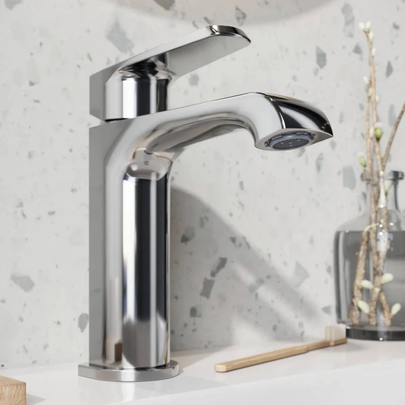 Eliseo Ricci Daytona Mono Basin Mixer - Chrome