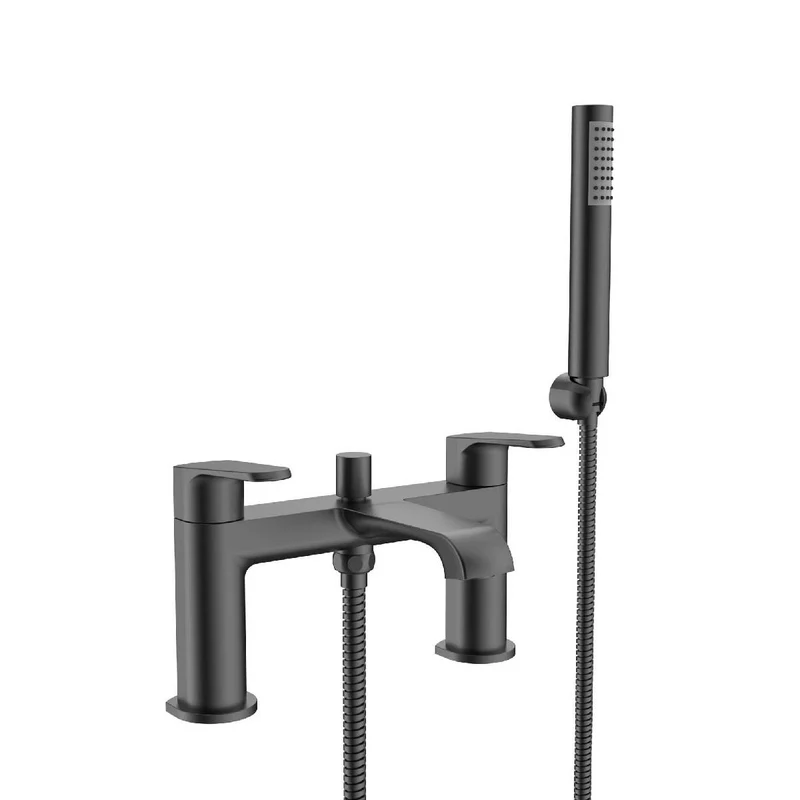 Eliseo Ricci Daytona Bath Shower Mixer - Gunmetal