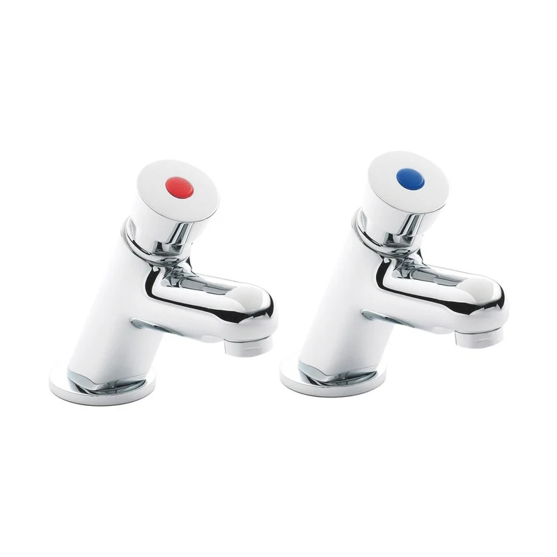 Nuie Basin Taps Contemporary Chrome Brass 121x48x136mm