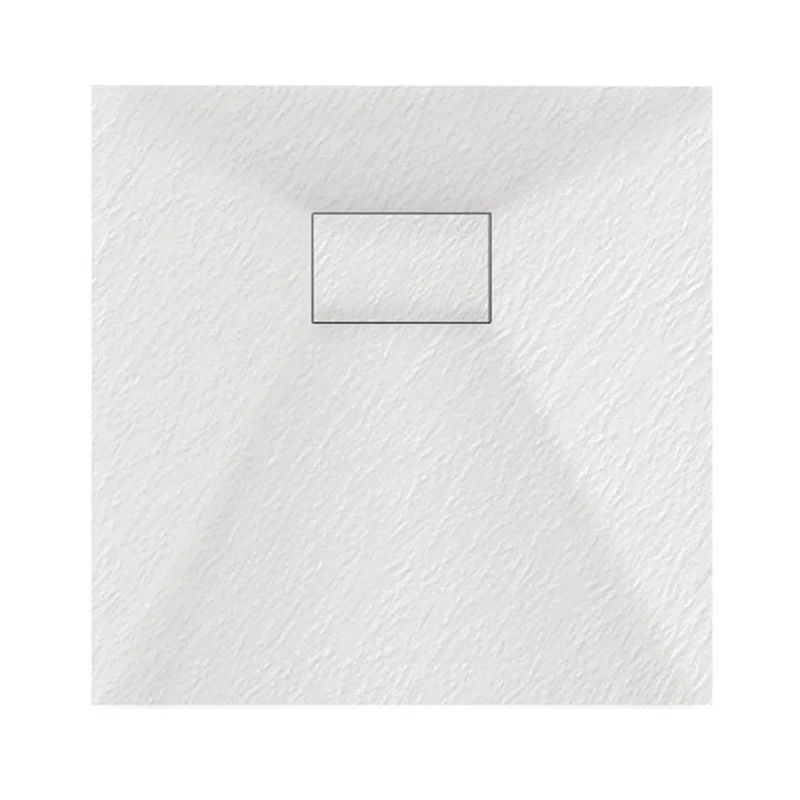 Veloce Uno Square Shower Tray 800 x 800mm - White