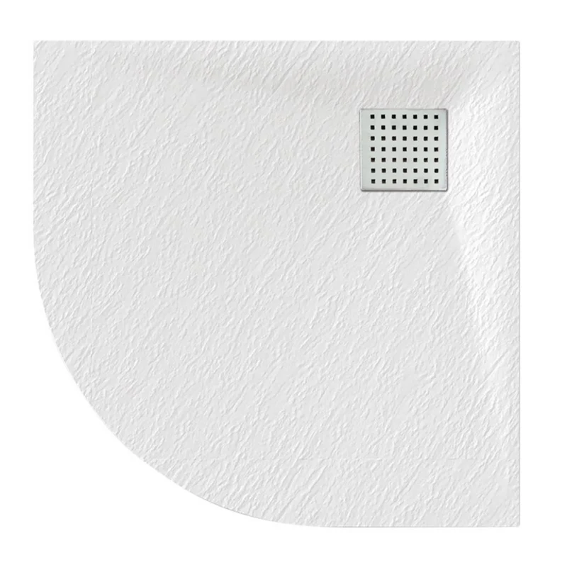 Veloce Duo Quadrant Shower Tray 800 x 800mm - White