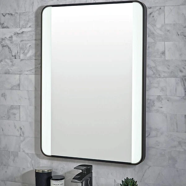 ER Noir 500 x 700mm Mono Soft Square LED Mirror with Colour Change Lights