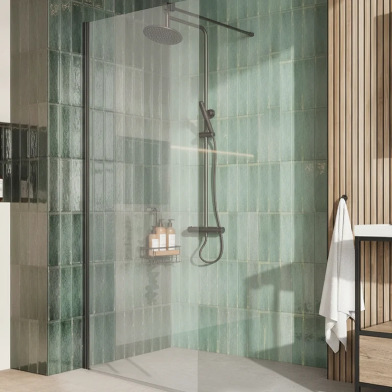 Kiimat 8motion 8mm Side Panel 900mm x 2000mm - Gunmetal