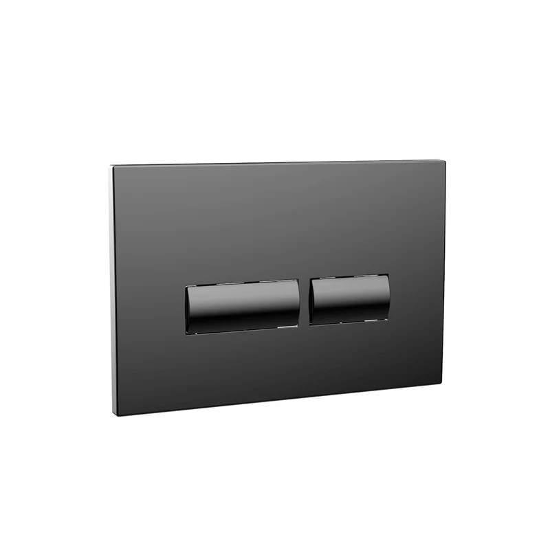 Objekt Ceramica 82cm WH WC Frame with Black Flush Plate