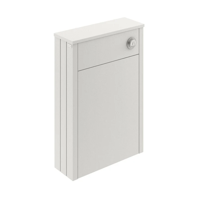 Hudson Reed Old London 550mm Wc Unit Trad Timeless Sand MDF Vinyl Textured Woodgrain 828x560x205mm