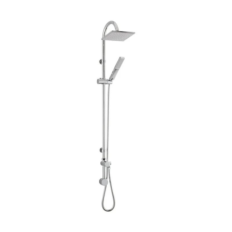 Hudson Reed Concealed Valves Sets Worth Shower Kit Contemp Chrome Brass Abs 1203x200x380mm