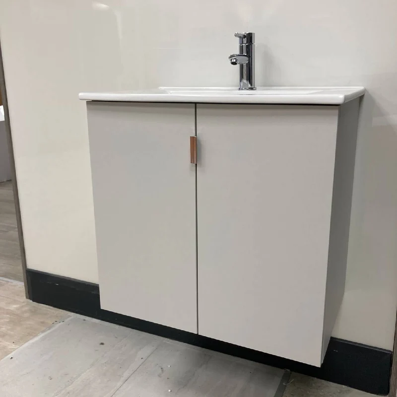 600mm Wall Hung Vanity Unit - Matt Grey